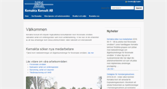 Desktop Screenshot of kemakta.se